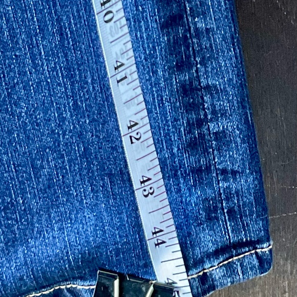 New York & Company Tall Blue Boot Cut Jeans - Picture 5 of 13